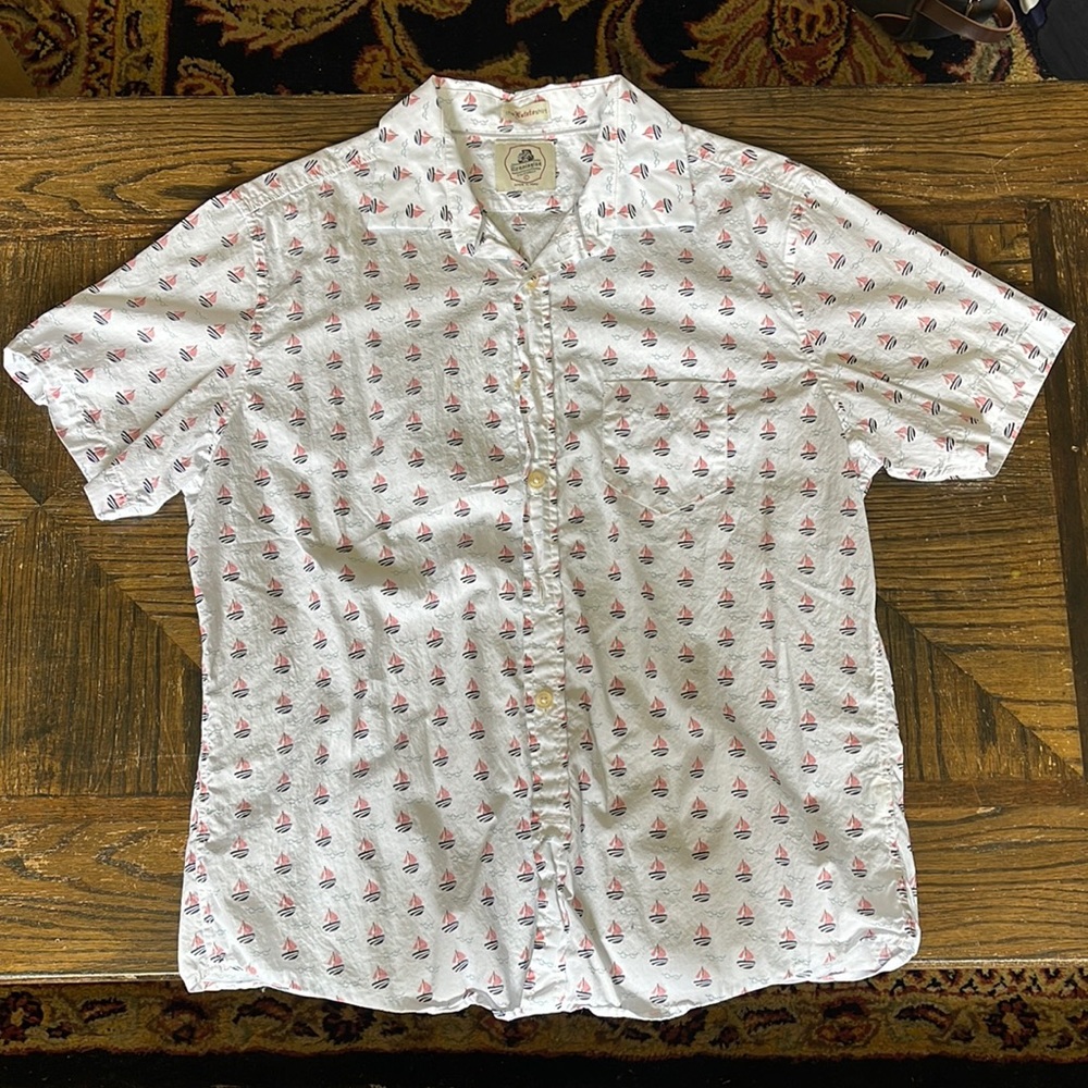 Men’s The Estate Shirt Button Up Short Sleeve Shirt